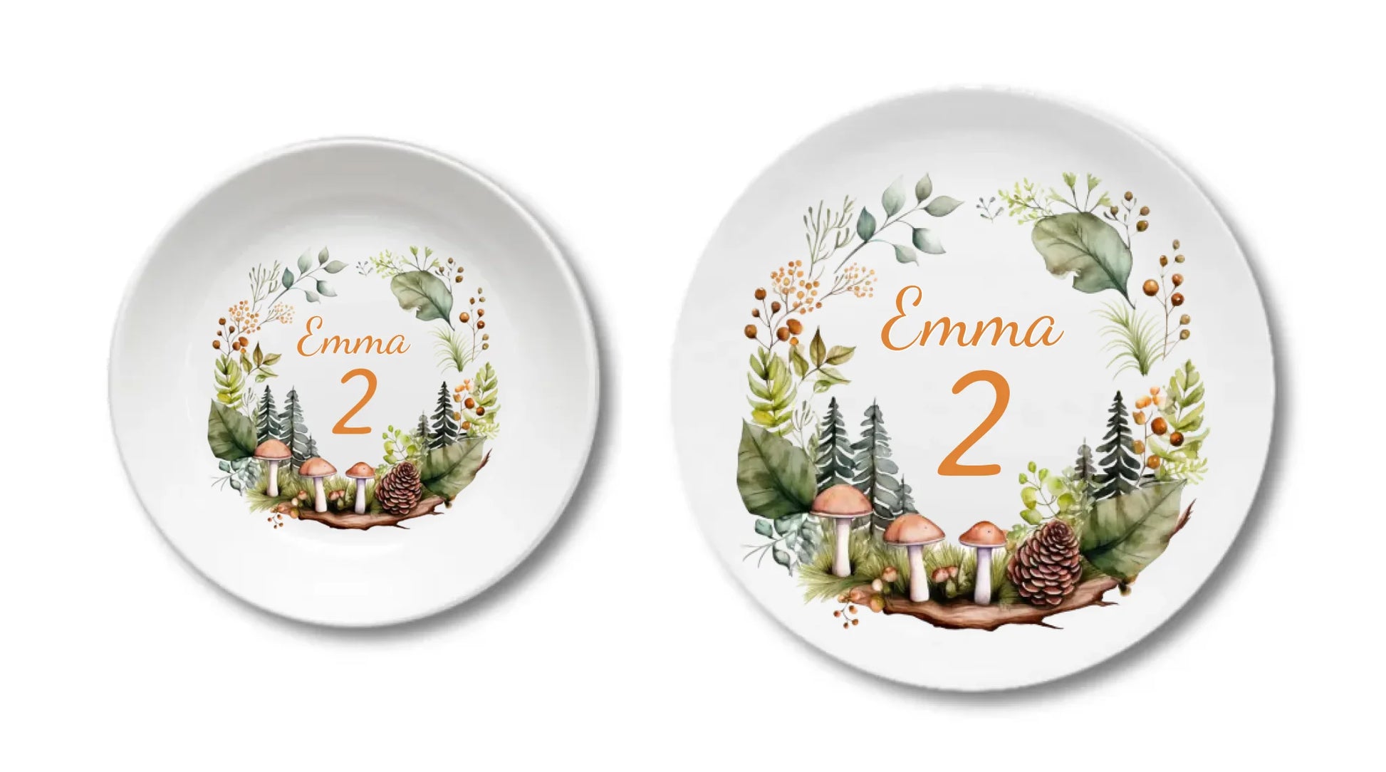 Kinderteller + flacher Teller