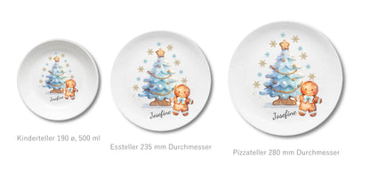 Kinderteller + flacher + Pizzateller