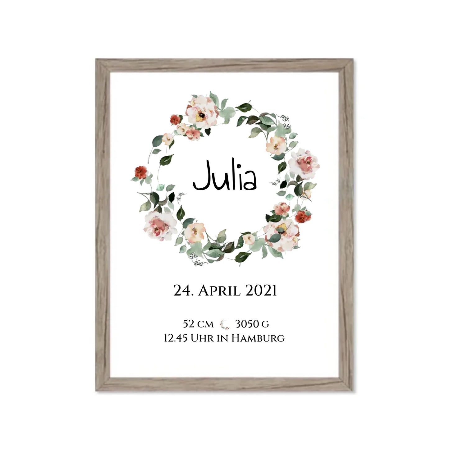 Mockup 30x40 eiche antik