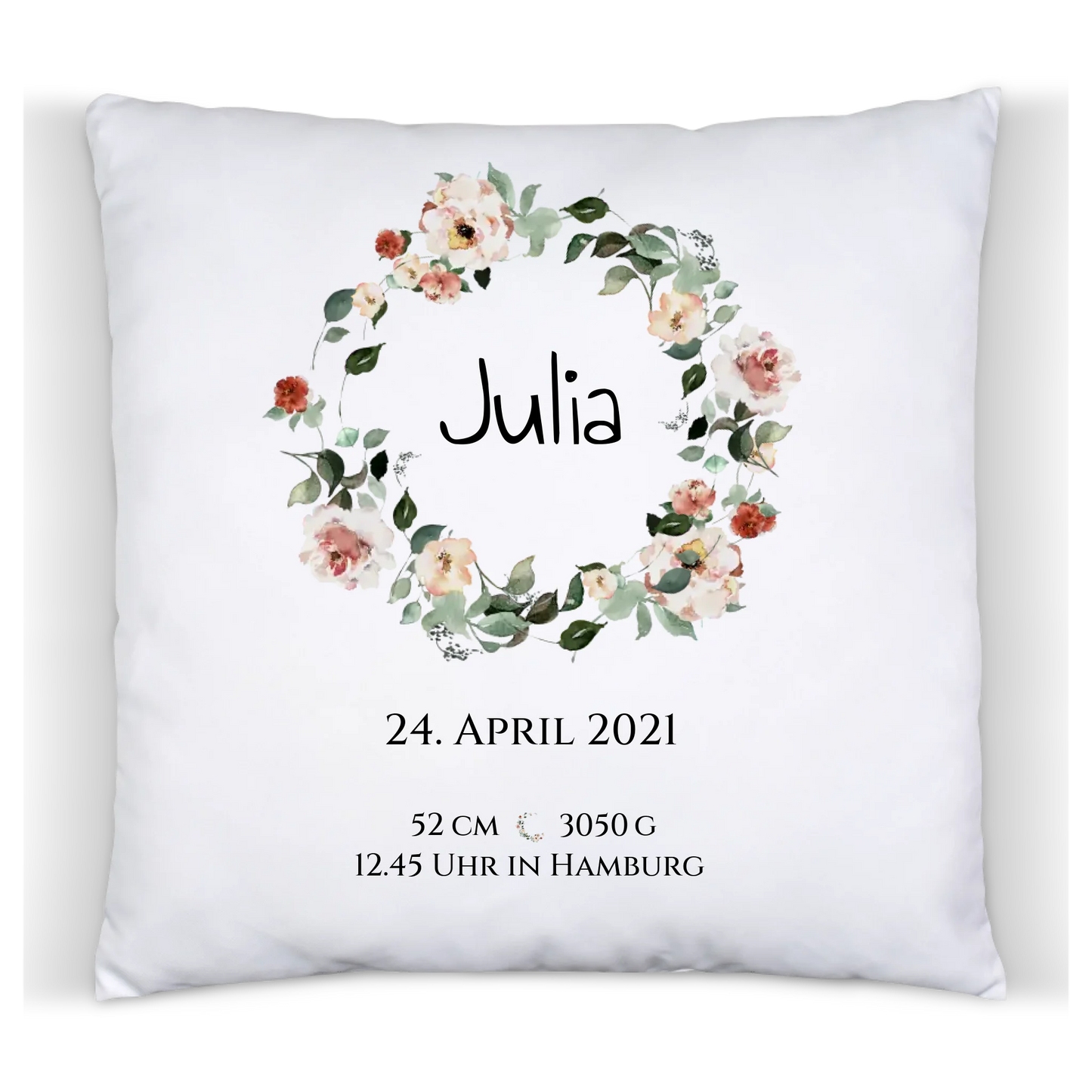 Personalisiertes Geschenk zur Geburt und Taufe | Geburtsanzeige Waldtiere