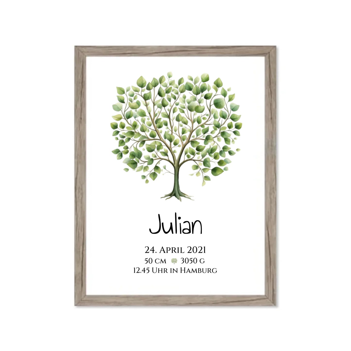 Mockup 30x40 eiche antik