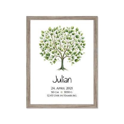 Mockup 30x40 eiche antik