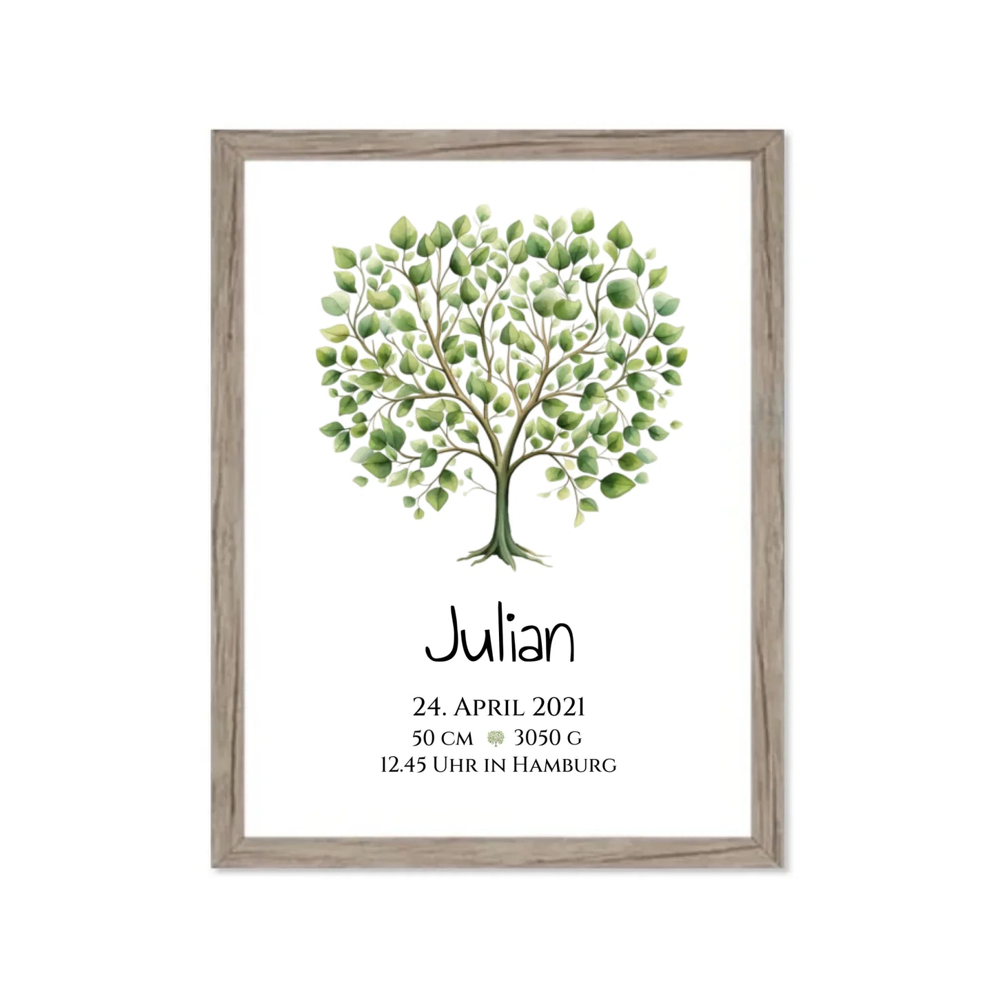 Mockup 30x40 eiche antik