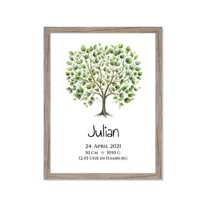 Mockup 30x40 eiche antik