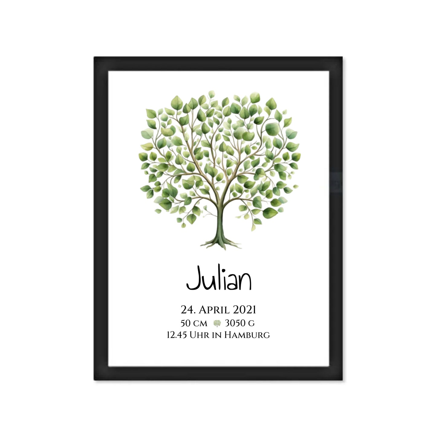 Mockup 30x40 schwarz