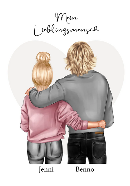 Weihnachtsgeschenk - Kuschelige Fleece Decke- Partner Geschenk - Personalisiertes Geschenk Partnerin