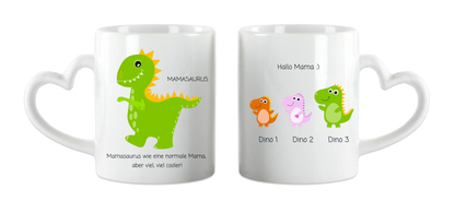 Personalisierte Tasse Ostergeschenk, Muttertagsgeschenk & Vatertagsgeschenk | | Mamasaurus | Omasaurus