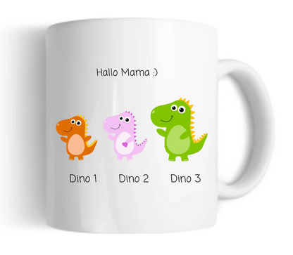 Personalisierte Tasse Ostergeschenk, Muttertagsgeschenk & Vatertagsgeschenk | | Mamasaurus | Omasaurus