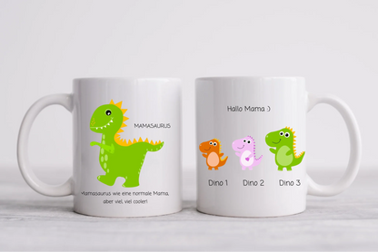 Personalisierte Tasse Ostergeschenk, Muttertagsgeschenk & Vatertagsgeschenk | | Mamasaurus | Omasaurus