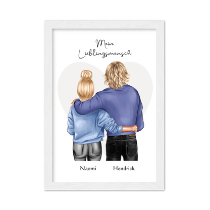 Personalisiertes Geschenk Freundin, Geschenk Freund, Geburtstagsgeschenk, Weihnachtsgeschenk