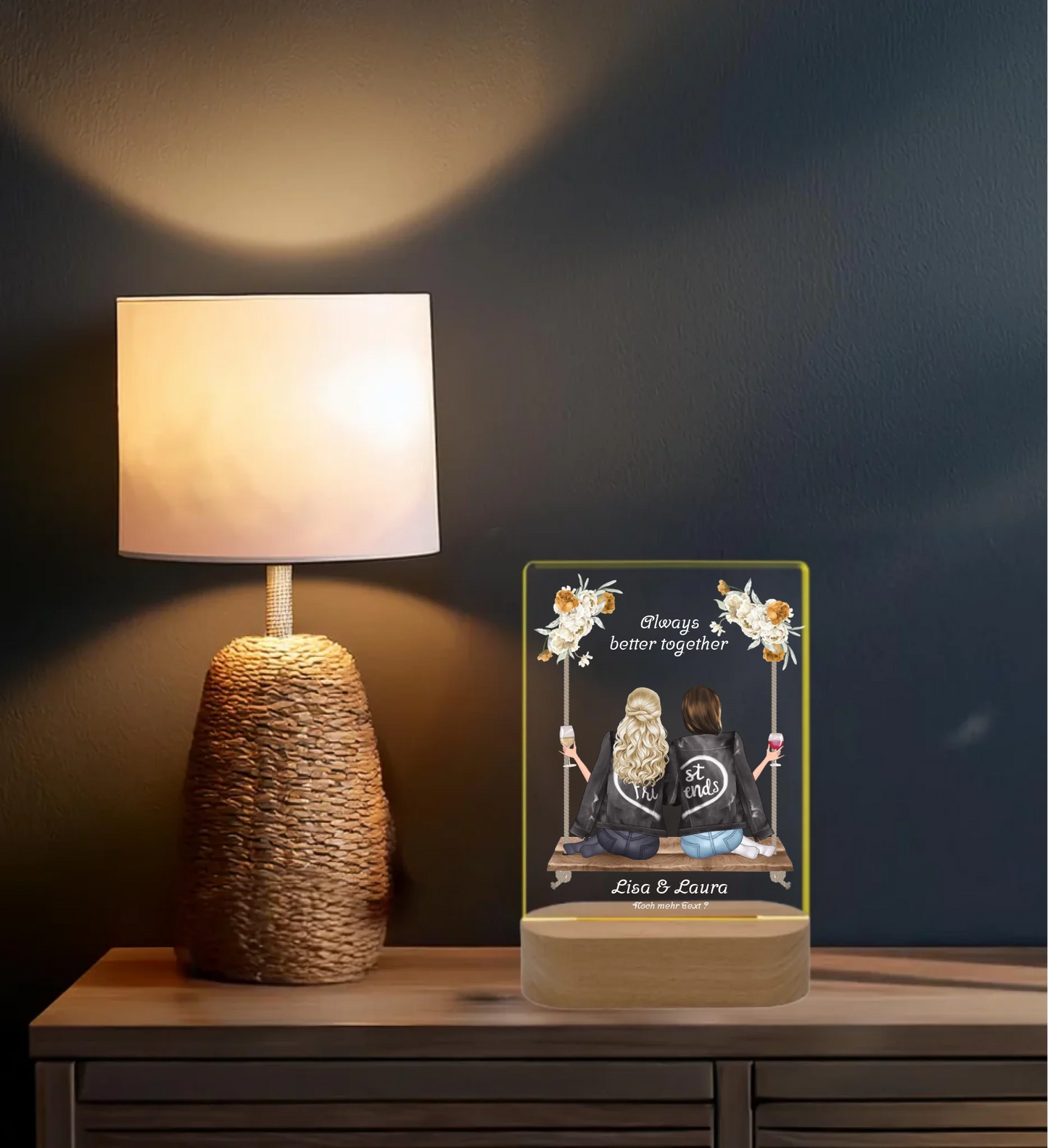Komode Licht an