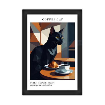 Katzenposter COFFEE CAT 2