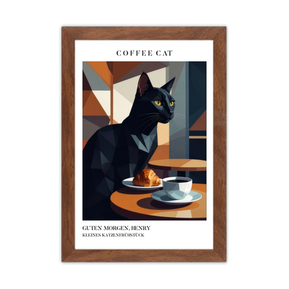 Katzenposter COFFEE CAT 2