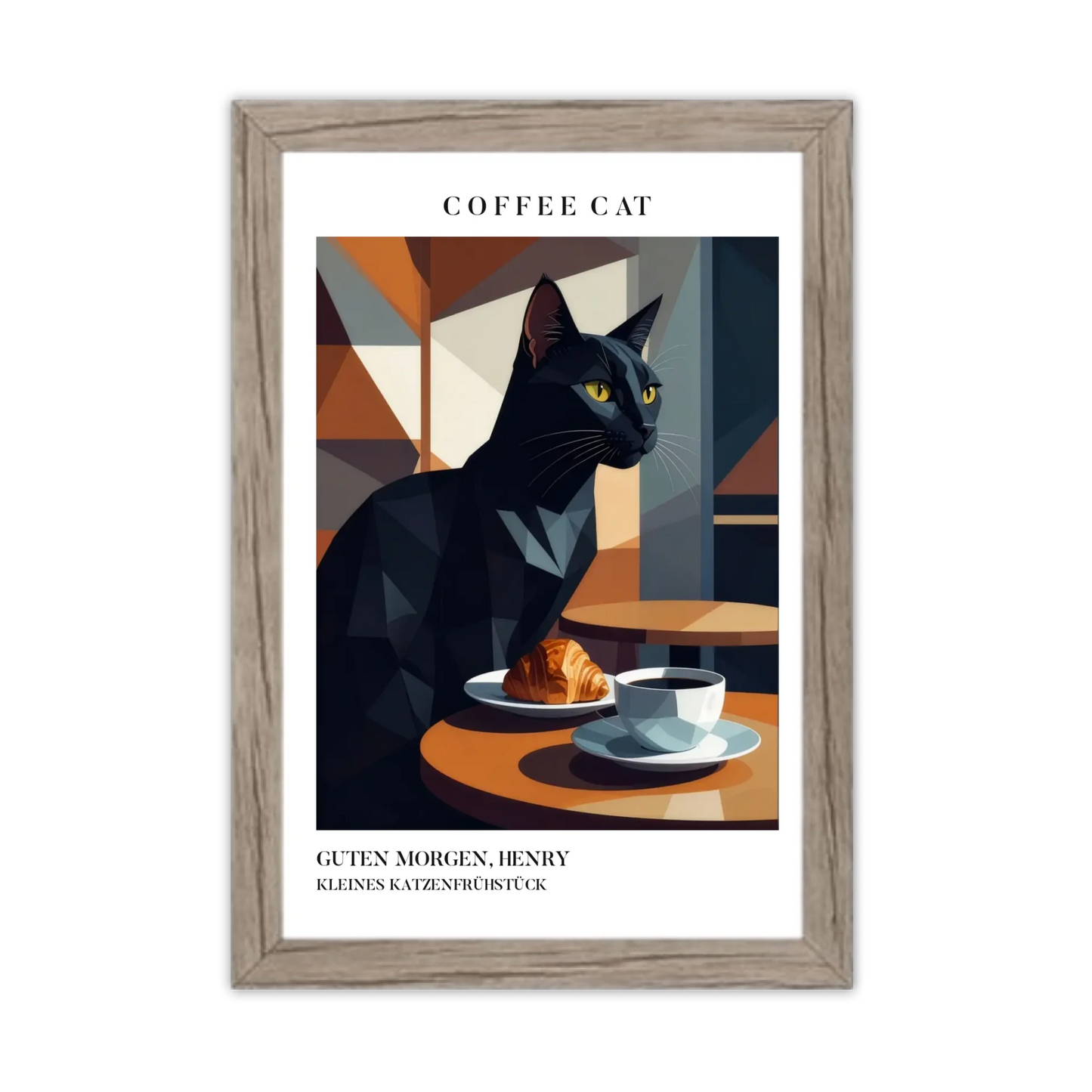 Katzenposter COFFEE CAT 2