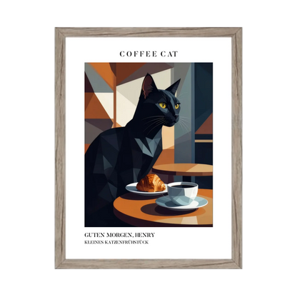 Katzenposter COFFEE CAT 2