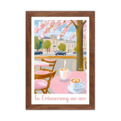 Frühlingserwachen personalisiertes Poster