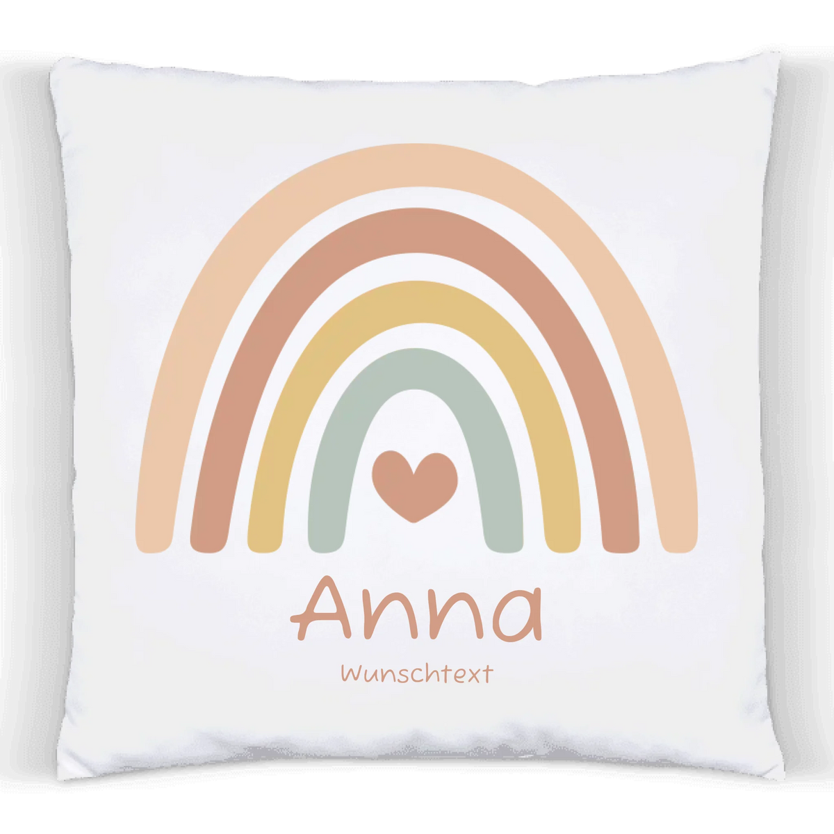 Personalisiertes Kissen Regenbogen | Einschulungsgeschenk Mädchen | Geburtstagsgeschenk, Babygeschenk  | Ostergeschenk