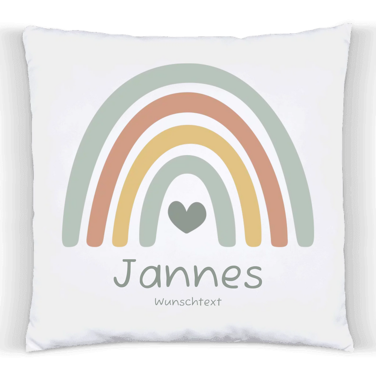 Personalisiertes Kissen Regenbogen | Einschulungsgeschenk Junge | Geburtstagsgeschenk, Babygeschenk  | Ostergeschenk
